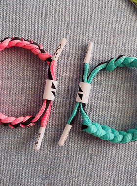 私人定制刻字全息反光小狮子动漫周边饰品编织手绳手环活动团体节