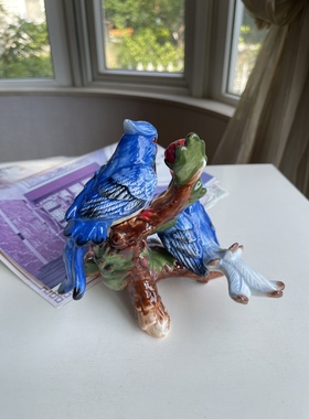 乔迁礼物花鸟摆件方亚