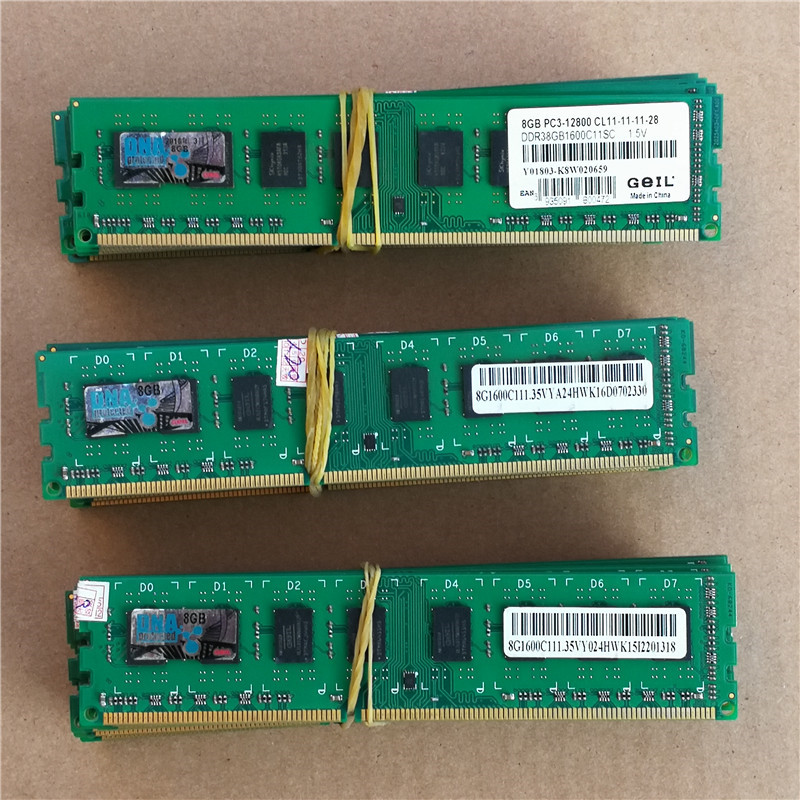 包邮 金邦8GB 千禧条 ddr3 1600 台式机内存条 8g 内存 兼容1333 - 图0