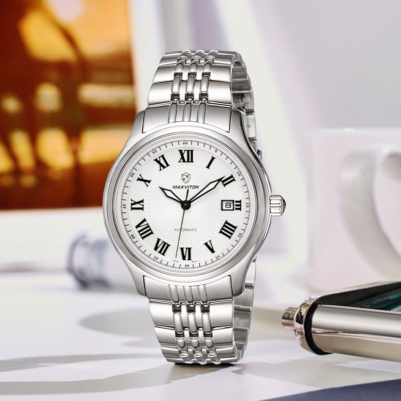 玛斯威顿商务休闲全自动男机械表 玛斯威顿国产腕表