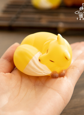 小狐狸猫小夜灯盒扭蛋