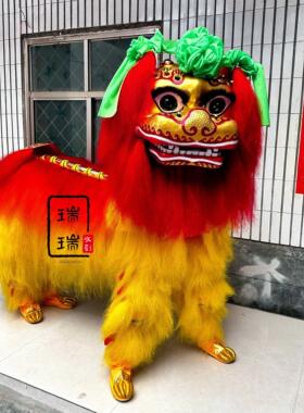 瑞瑞戏剧北狮笑脸狮牦牛毛