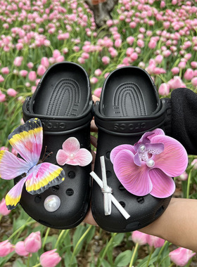 空谷幽兰夏日花朵鞋花合集