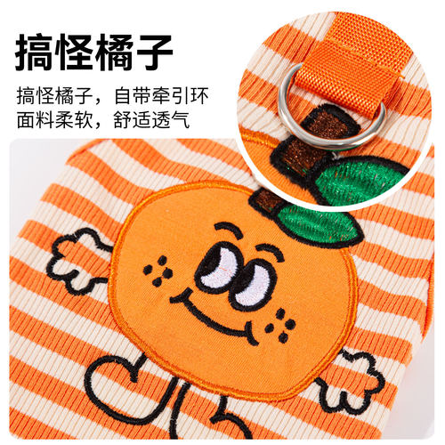 嬉皮狗小狗狗衣服2026新款夏天泰迪比熊雪纳瑞宠物猫咪春夏季背心 - 图2