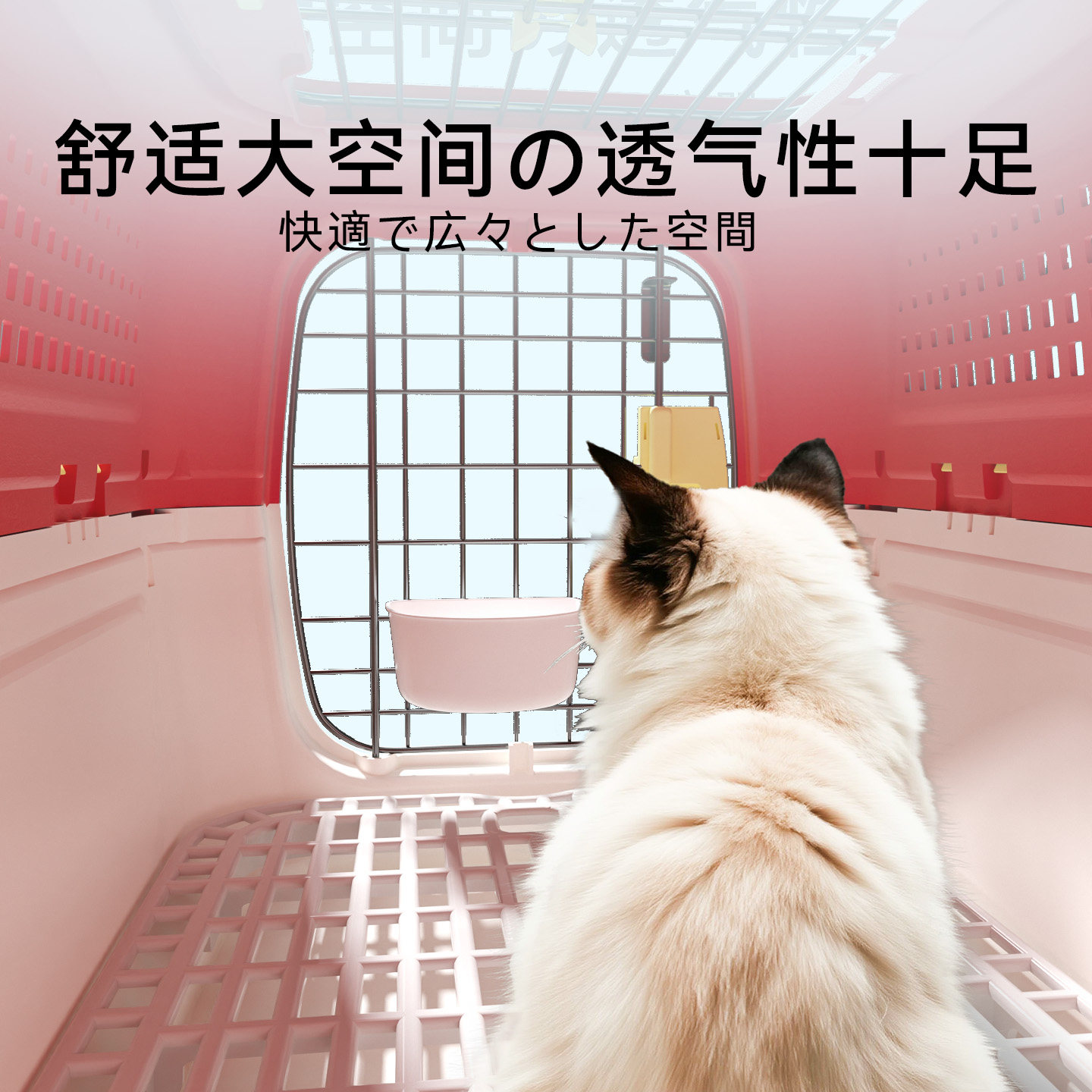 宠物航空箱猫咪专用托运箱便携中小型犬外出车载猫箱猫包猫狗笼子,淘宝优惠券,粉丝福利购,淘宝优惠卷
