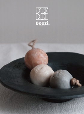 Boozi.创意汤圆手工皂洁面沐浴