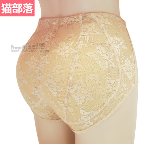 加厚假屁股加垫自然无痕蜜桃臀神器提臀翘臀海绵透气女士丰臀内裤 - 图1