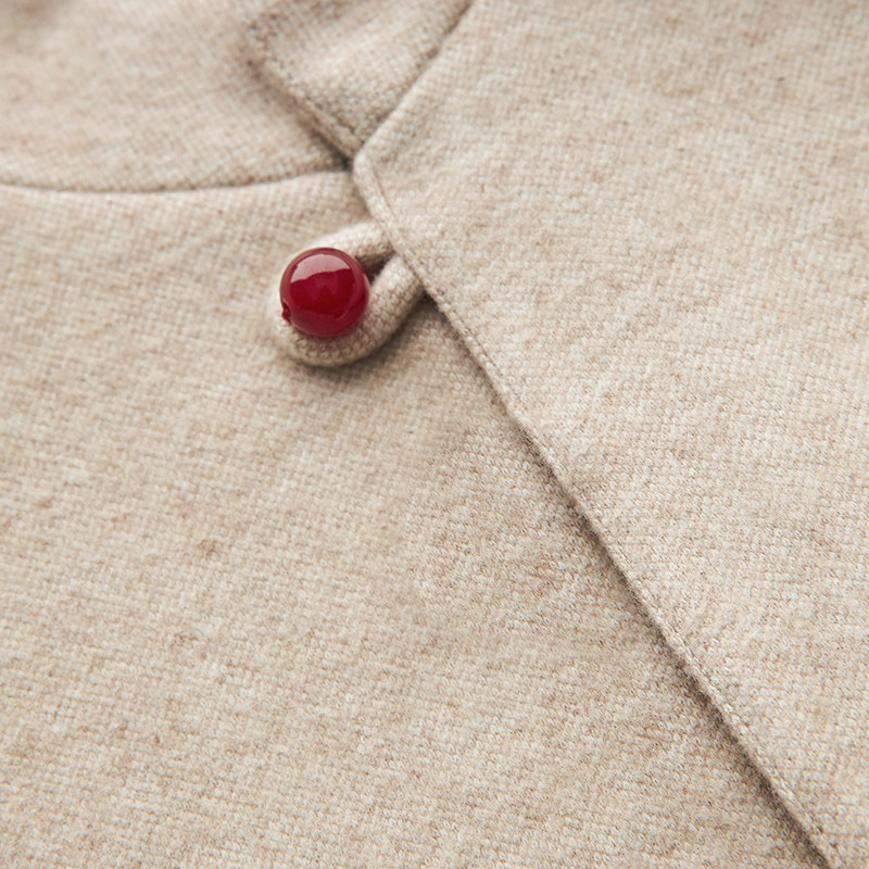 中国风复古休闲立领唐装男中青年春秋外套长袖中山装盘扣汉服套装,淘宝优惠券,粉丝福利购,淘宝优惠卷