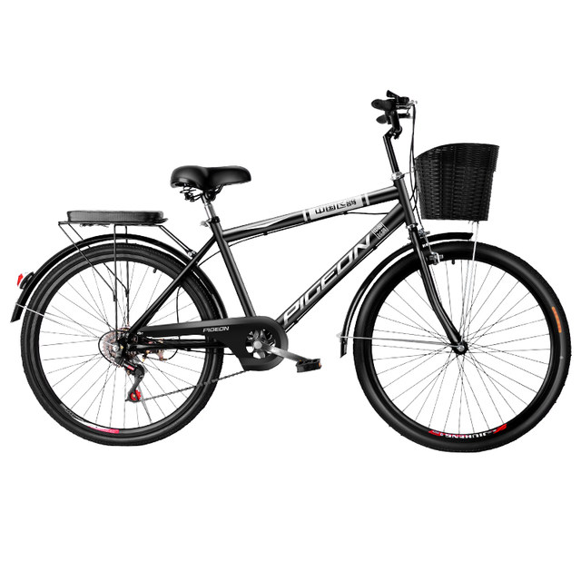 Feige bicycle men's adult 26-inch 24-inch full-bearing solid tire urban commuter bicycle for women to work