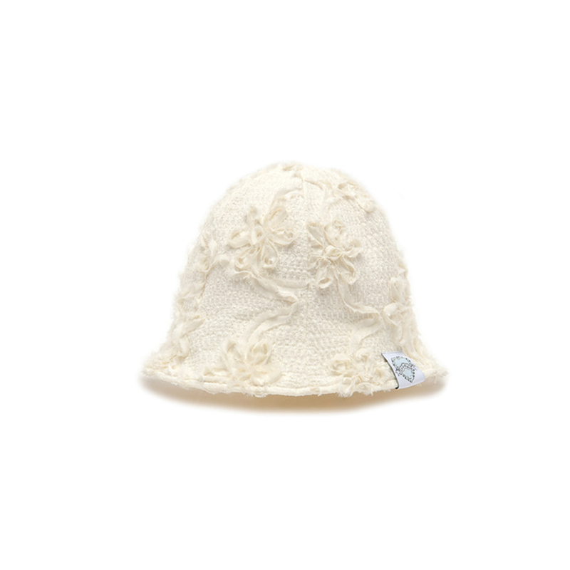 MOREZON【POESIE D'AME CORSAGE BUCKET HAT】24春夏小花束渔夫帽 - 图3