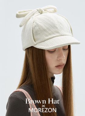 MOREZON【Brown hat Sherlock Cap】26秋冬新款潮人百搭夏洛克帽