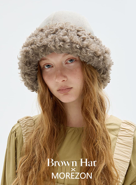 MOREZON【Brown hat Popov Hat】26秋冬新款潮人保暖羊毛包头帽子