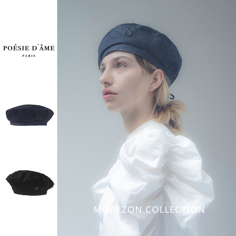 MOREZON【POESIE D'AME Jean beret】法式休闲百搭潮人贝雷帽子 - 图2