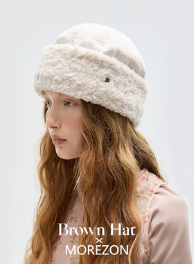 MOREZON【Brown hat Atelier Fur Beanie】26秋冬新款仿皮草冷帽