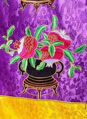 桌围中式刺绣提花桌围供桌布