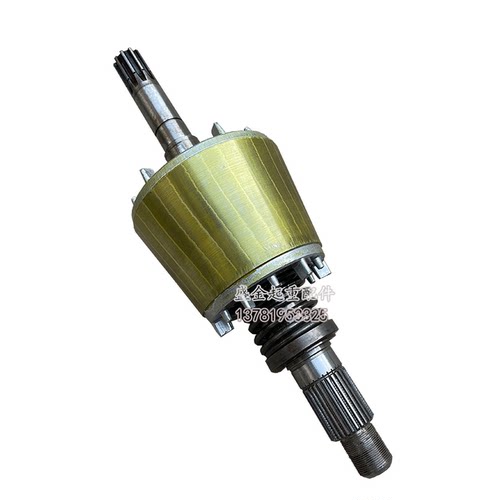 南京锥形ZD41-4 7.5KW电机转子 5T 电动葫芦电机配件江陵总厂特种 - 图1