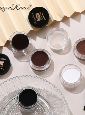 6-color transparent eyebrow dye, solid eyebrow styling gel