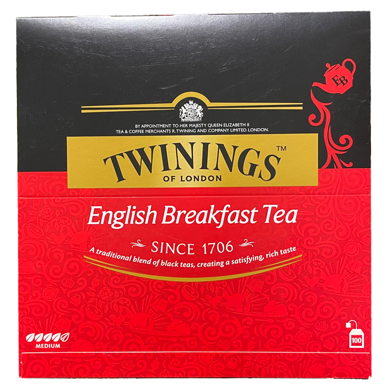 波兰进口TWININGS川宁英式早餐红茶独立袋泡茶包开市客代购2g*100-图3