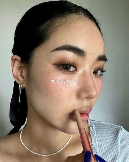 张元英同款 韩国amuse lip smudger唇线笔防水持久不掉色自然裸色