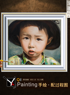 YHJ维度油画定制原创纯手绘写实