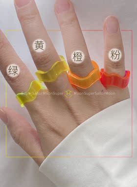 开口戒｜35包邮指ins树脂指环