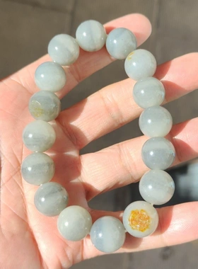 新疆和田玉籽料洒金皮手链