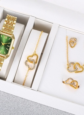 镶钻项链轻奢时尚女士满天星项链礼盒装ins金色锁骨链圣诞节礼物