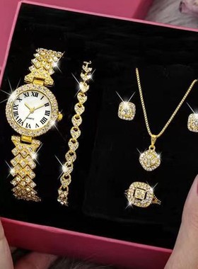 情人节礼物高档饰品套装母亲节520礼盒装项链百搭不掉色ins锁骨链