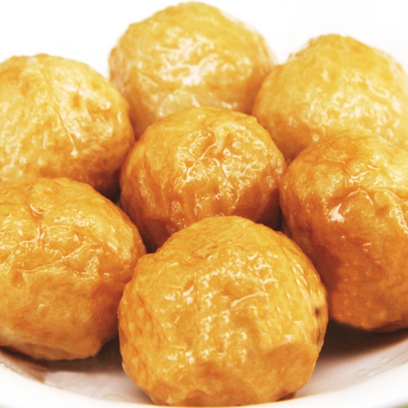 Fish egg pissing beef meatball skewers combination hot pot meatballs