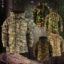 ACU Camouflated G8 Submachine Clothing Grabbing Suede CP Jungle Triple Desert Digital Male American Great Soldier Tactical Jacket Windsuit