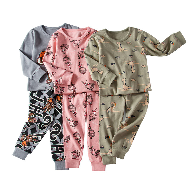 儿童秋衣秋裤纯棉女童男童保暖内衣套装春秋全棉宝宝小孩睡衣男孩,淘宝优惠券,粉丝福利购,淘宝优惠卷