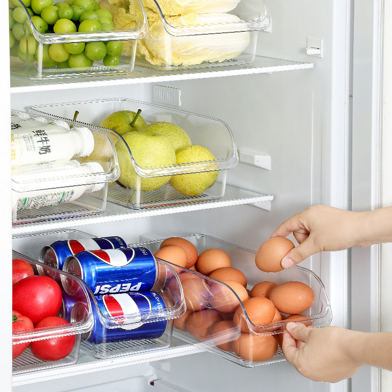 冰箱收纳盒食品级保鲜盒水果鸡蛋抽屉盒厨房用饮料架储物整理神器,淘宝优惠券,粉丝福利购,淘宝优惠卷