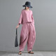 Yi Jian Linen 2024 ຊຸດແມ່ຍິງລະດູໃບໄມ້ປົ່ງແລະລະດູຮ້ອນ