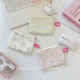Little White Rabbit Ins Fresh Sundries Storage Student Headphones Coin Purse Women's Portable Lipstick Storage Bag