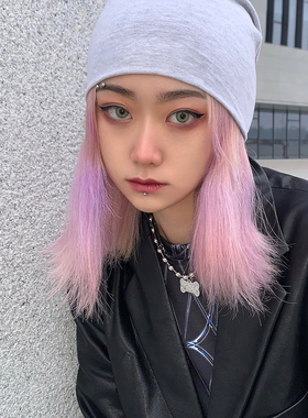 辣妹y2k狗骨头吊坠项链感钛钢