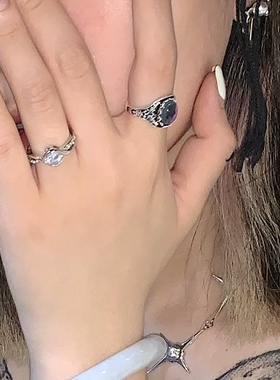 nobigproblem感温戒指ins女