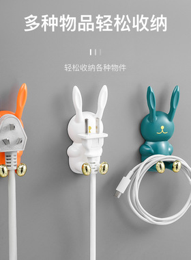 卡通免打孔粘贴挂钩无痕壁挂牙刷架收纳牙刷挂架卫生间多功能粘钩