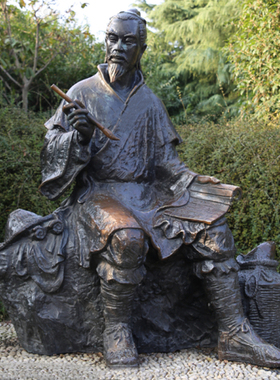 大型户外广场园林景观摆放古代寓言故事文化司马光砸缸人物雕塑