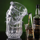 High-looking commercial plastic bar barrel acrylic ice