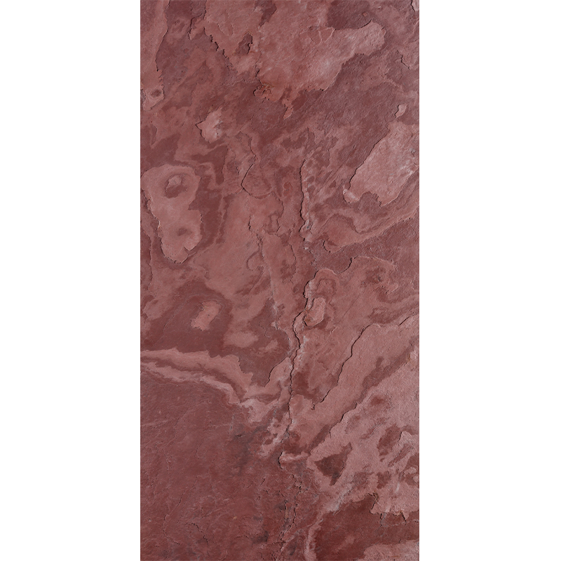 宝纳进口超薄柔性石材岩板简约红色客厅背景墙瓷砖火星610*1220