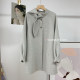 Korean age-reducing ~ rabbit ears wool coat