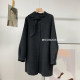 Korean age-reducing ~ rabbit ears wool coat