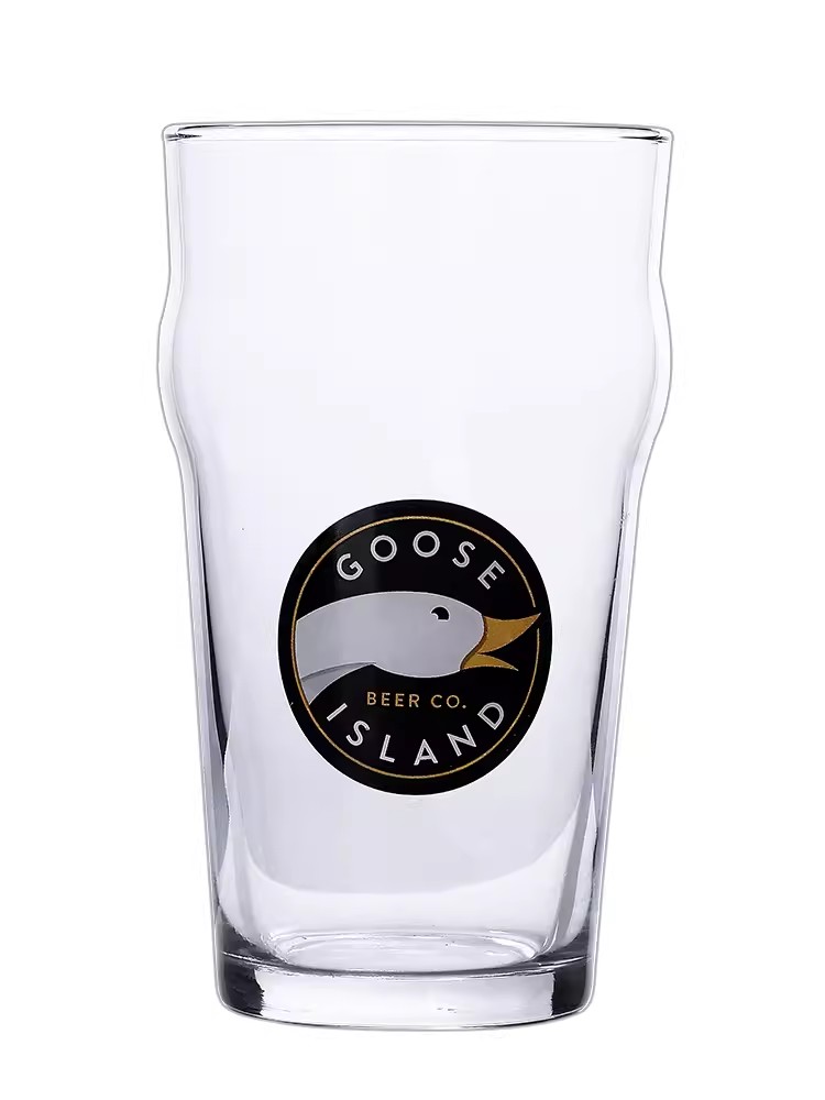 美国GOOSEISLAND鹅岛专用啤酒杯皮尔森英式精酿IPA品脱杯定制扎啤 - 图2