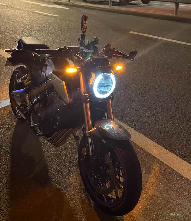 适用本田CB500/CB650R/CBR650R/NC750X/NSS双闪开关四闪转向提醒 - 图0