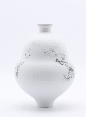 现代新中式创意陶瓷水墨禅意茶室