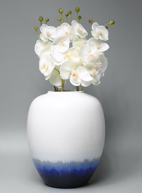 新中式风手绘陶瓷样板房工艺品