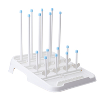 Baby bottle rack anti-dust drain hanging rack dry drying rack Kap water antibacterial bracket