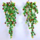 Hanging basket simulated flower decoration living room ornaments wall hangings dried flowers plastic flowers wedding opening living room wall covering