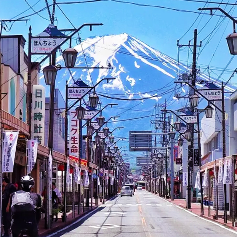 日本东京富士山一日游网红打卡河口湖箱根罗森日川时计店旅游-图1