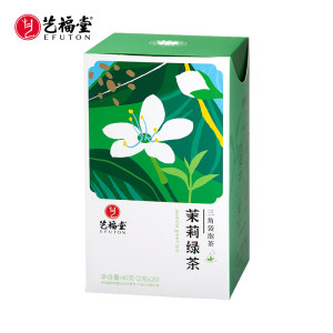 艺福堂茶叶茉莉花茶2023新茶耐泡浙江高山绿茶包袋泡龙井横县原产